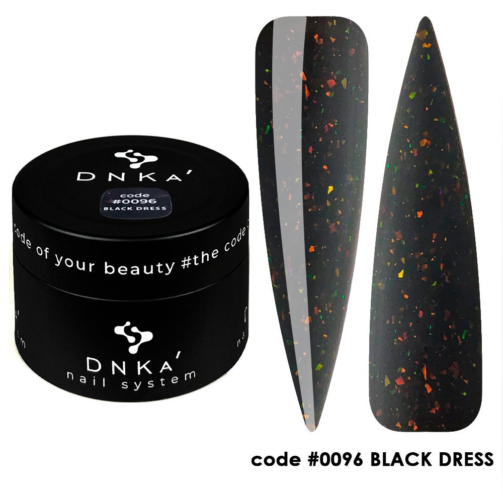 DNKa' Cover Base #0096 Black Dress, 30 ml