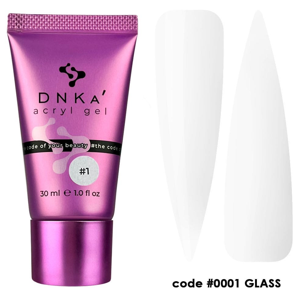 DNKa' Аcryl Gel #0001 Glass (tube), 30 ml