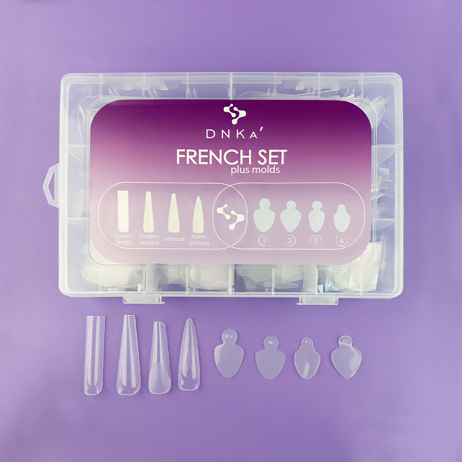 DNKa' French Set plus molds, 192/96pcs