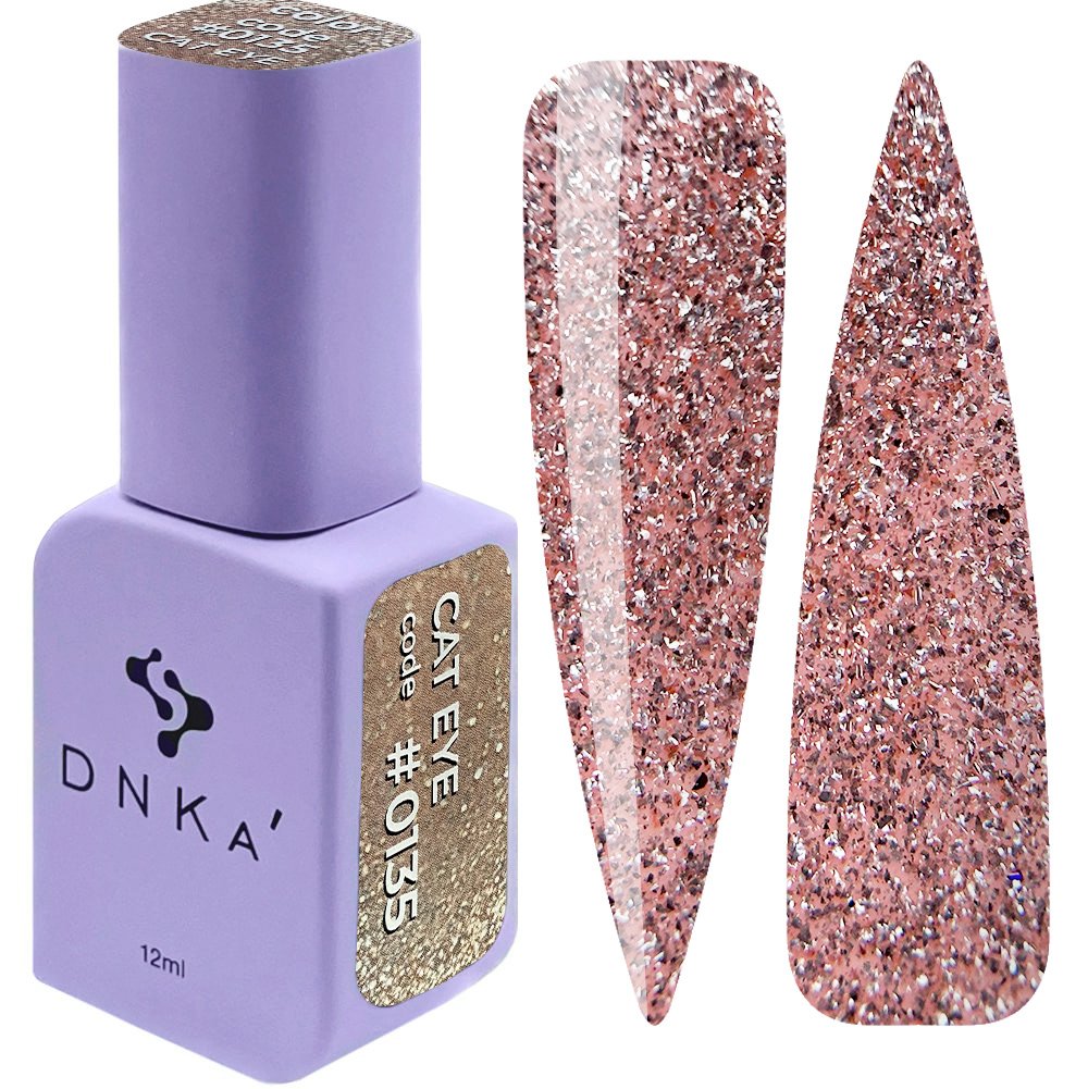 DNKa' Gel Polish Cat Eye # 0135, 12 ml