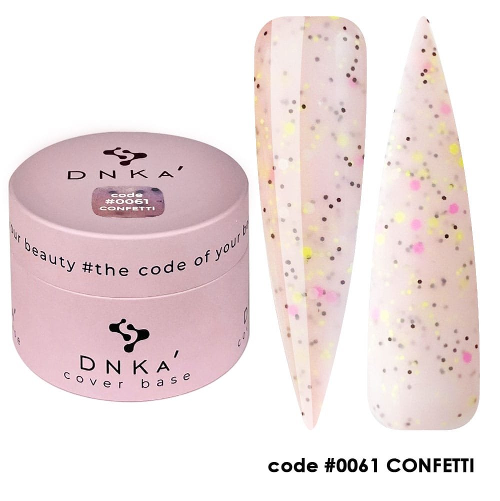 DNKa' Cover Base #0061 Confetti, 30 ml