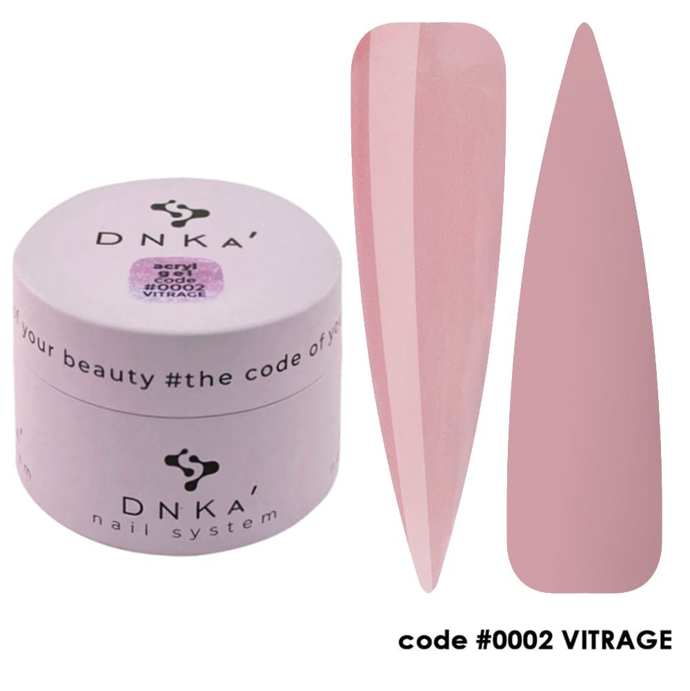 DNKa' Аcryl Gel #0002 Vitrage, 30 ml