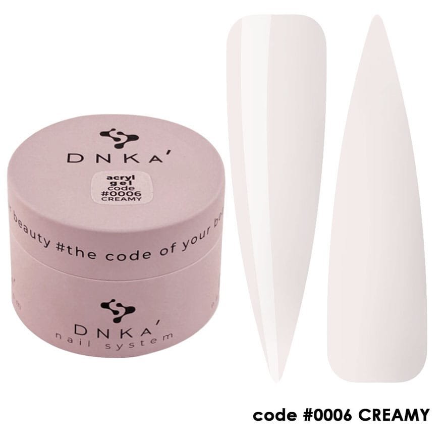DNKa' Аcryl Gel #0006 Creamy, 30 ml