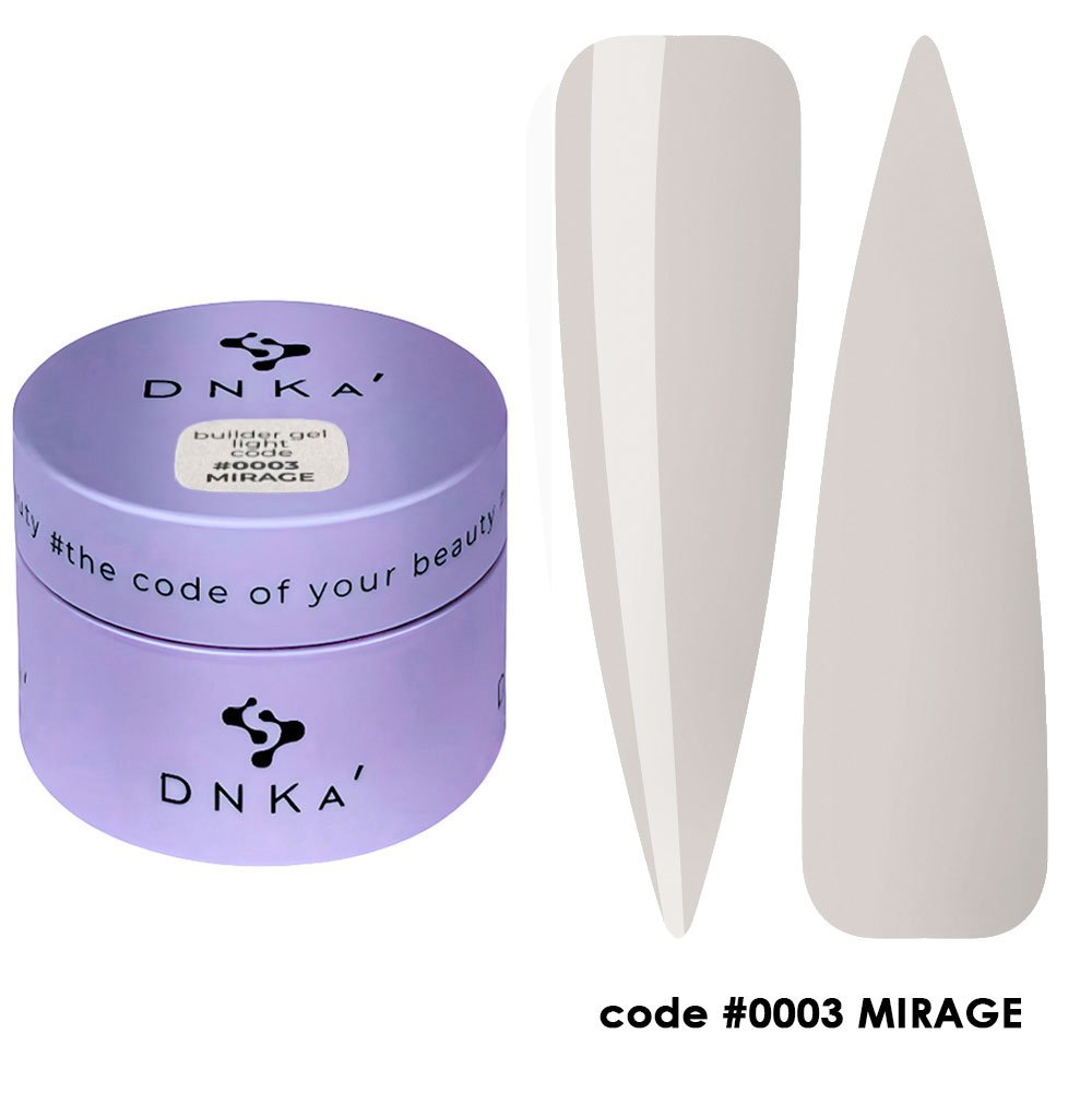 DNKa' Builder Gel Light #0003 Mirage