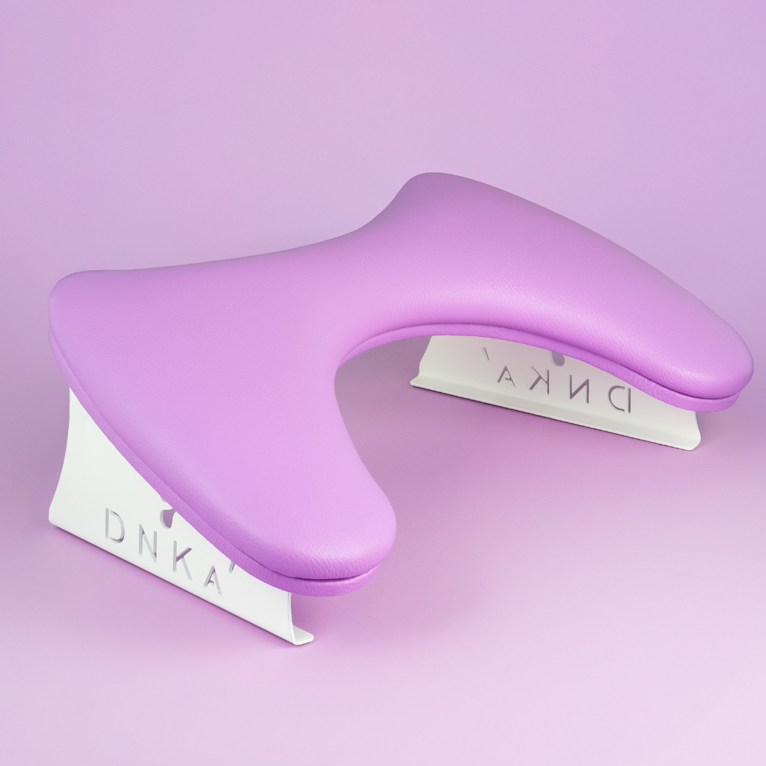 DNKA’ Anatomical Armrest for Manicure PURPLE