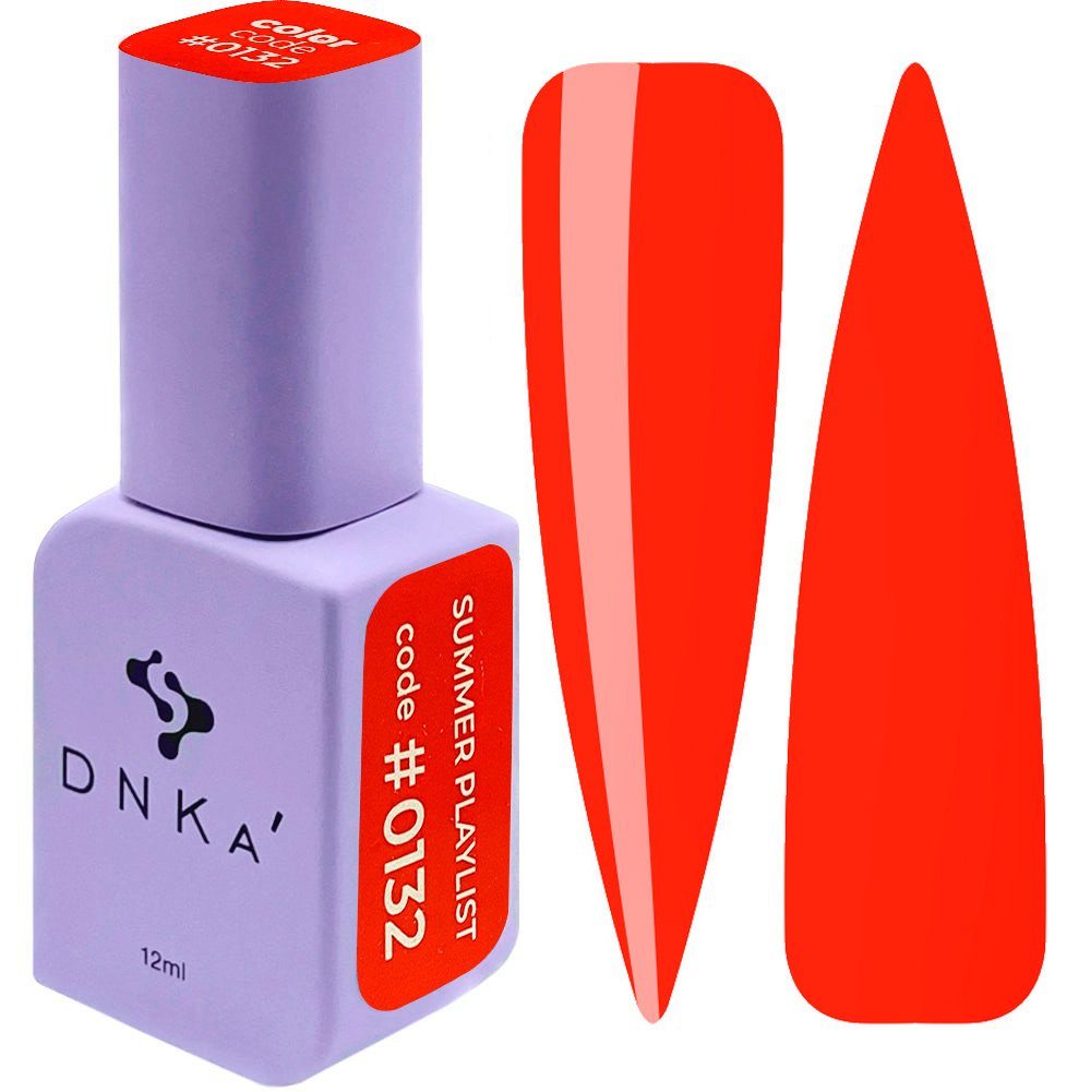 DNKa' Gel Polish Color Summer Playlist #0132, 12 ml