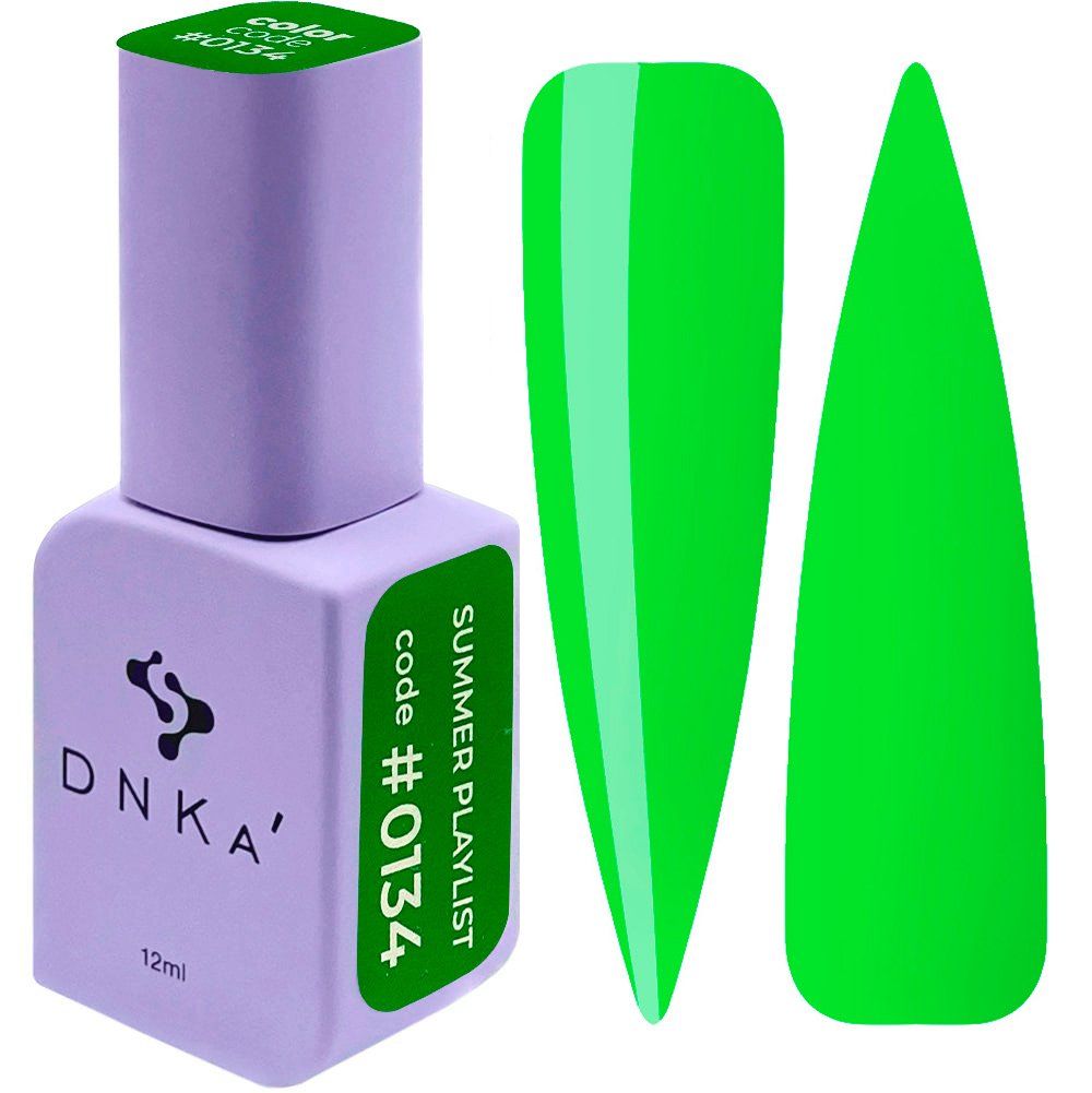 DNKa' Gel Polish Color Summer Playlist #0134, 12 ml